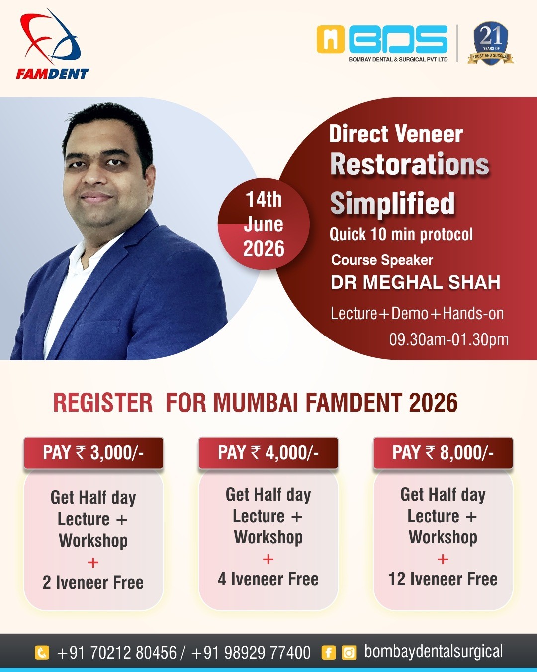 Direct Veneers Restorations Simplified: Quick 10 Min Protocol